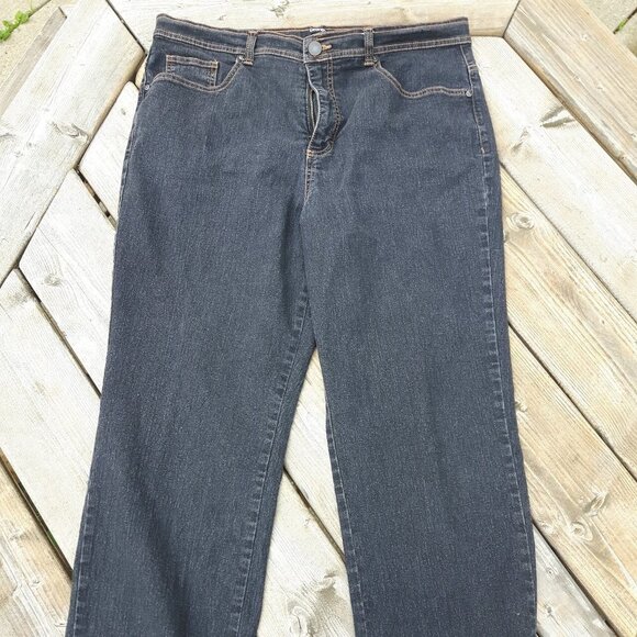 GEORGE Straight Leg Dark Wash Women's Size 16 Jeans - Picture 3 of 5
